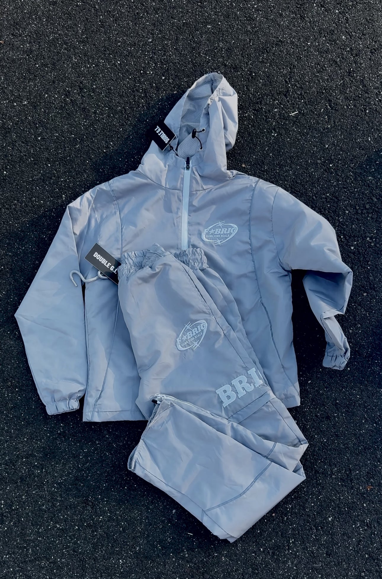 Fabric Over Fish Scale Wind Breakers
