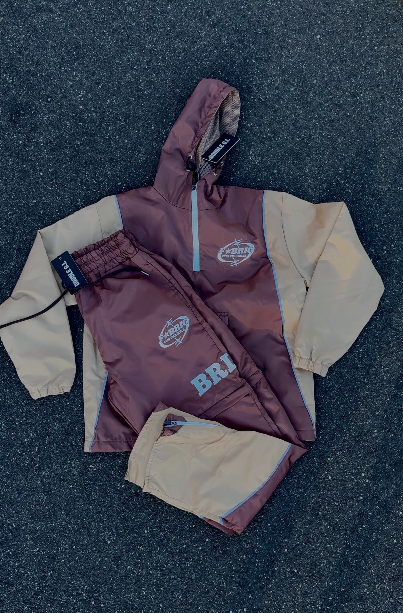 Fabric Over Fish Scale Wind Breakers