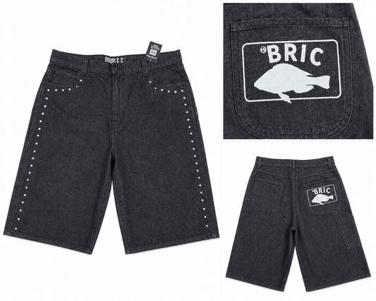 All Black Bric Jorts
