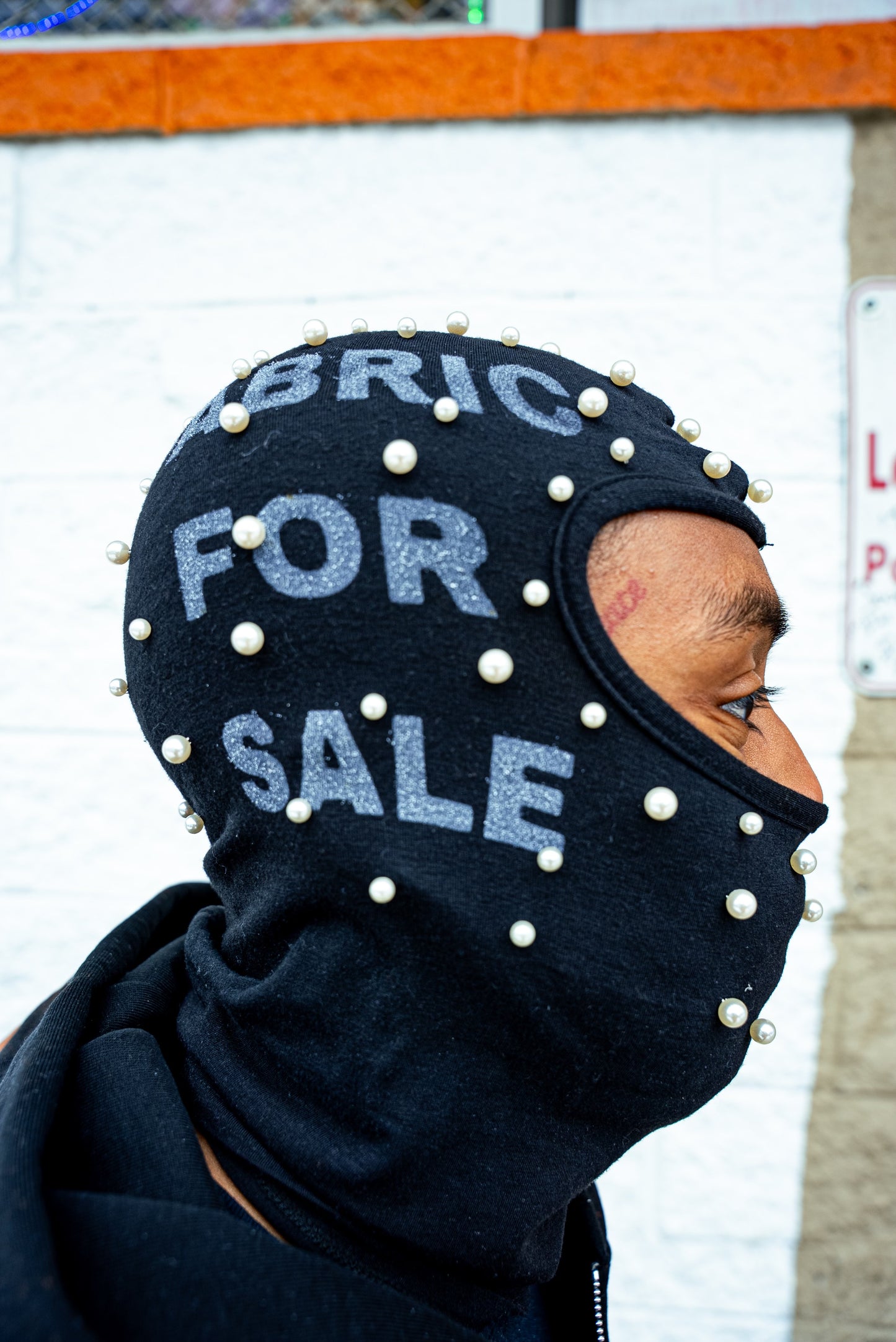 Pearl Ski Mask Fabric For Sale